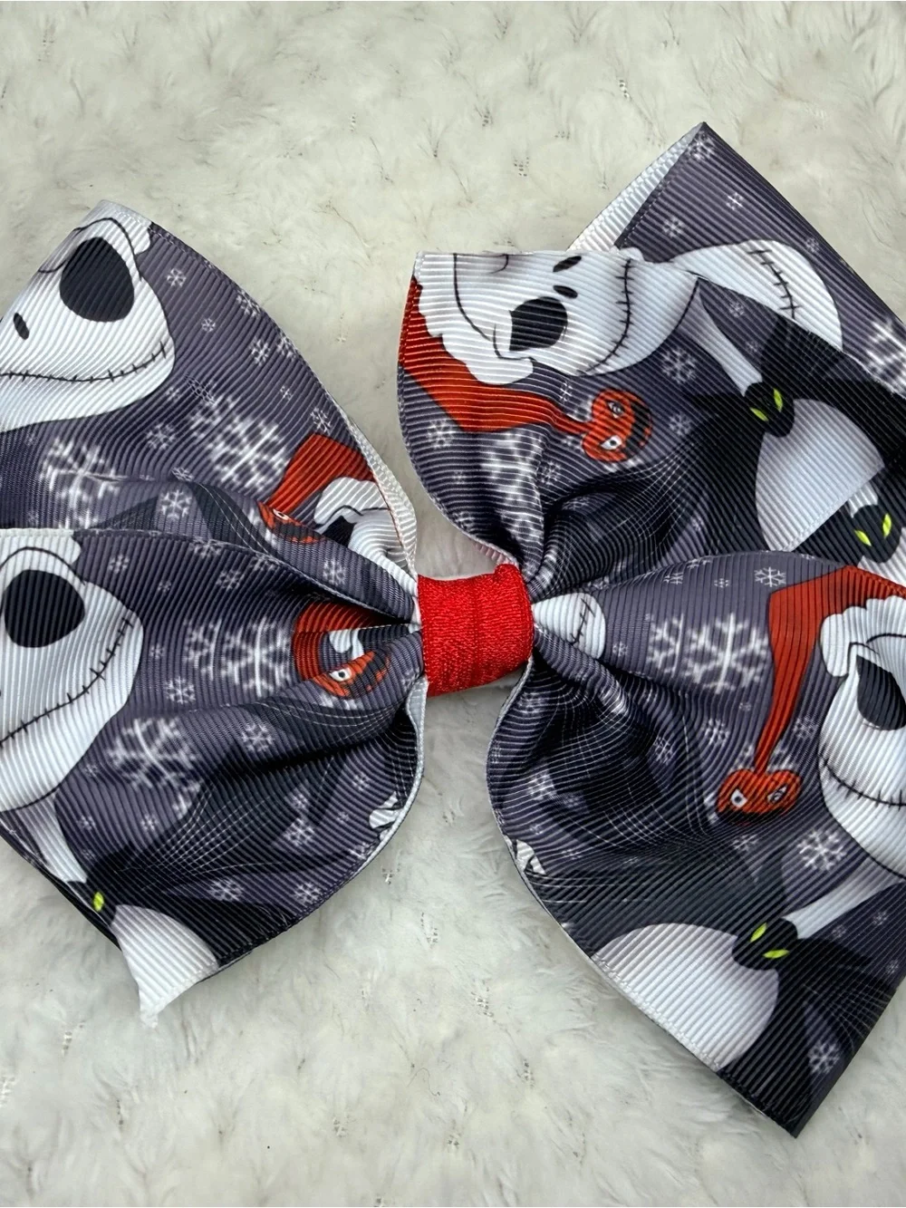 Nightmare Before Christmas Holiday Bow